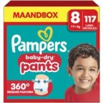 Pampers Baby Dry Pants luierbroekjes maat 8 | 117 stuks