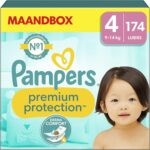 Pampers Premium Protection luiers maat 4 | 174 stuks