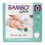 Bambo luiers maat 0 | 24 stuks
