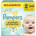 Pampers Premium Protection luiers maat 2 | 240 stuks