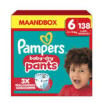 Pampers Baby Dry Pants luierbroekjes maat 6 | 138 stuks