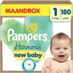 Pampers Harmonie luiers maat 1 | 180 stuks