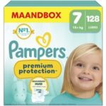 Pampers Premium Protection luiers maat 7 | 128 stuks
