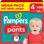 Pampers Baby Dry Pants luierbroekjes maat 4 | 108 stuks