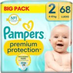 Pampers Premium Protection luiers maat 2 | 68 stuks