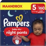 Pampers Baby Dry Pants / Baby Dry Night Pants luierbroekjes maat 5 | 160 stuks
