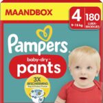 Pampers Baby Dry Pants luierbroekjes maat 4 | 180 stuks