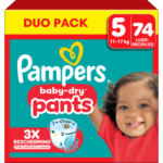 Pampers Baby Dry Pants luierbroekjes maat 5 | 74 stuks
