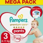 Pampers Premium Care luierbroekjes maat 3 | 112 stuks