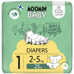 Muumi Baby luiers maat 1 | 25 stuks