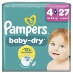Pampers Baby Dry luiers maat 4+ | 27 stuks
