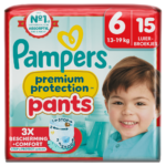 Pampers Premium Protection Pants luierbroekjes maat 6 | 15 stuks
