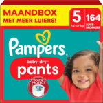 Pampers luierbroekjes maat 5 | 164 stuks