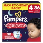 Pampers Baby Dry Pants / Baby Dry Night Pants luierbroekjes maat 4 | 86 stuks