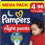 Pampers Baby Dry Pants / Baby Dry Night Pants luierbroekjes maat 4 | 96 stuks