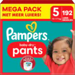 Pampers Baby Dry Pants luierbroekjes maat 5 | 192 stuks