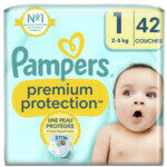 Pampers Premium Protection luiers maat 1 | 42 stuks