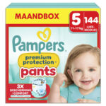 Pampers Premium Protection Pants luierbroekjes maat 5 | 144 stuks