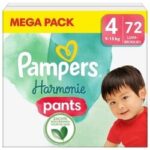 Pampers Harmonie Pants luierbroekjes maat 4 | 72 stuks