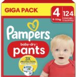 Pampers Baby Dry Pants luierbroekjes maat 4 | 124 stuks
