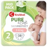 Kruidvat Pure & Soft luiers maat 2 | 38 stuks