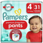 Pampers Premium Protection Pants luierbroekjes maat 4 | 124 stuks