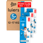 Etos luiers maat 5+ | 174 stuks