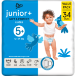 Etos Soft & Protect luiers maat 5+ | 34 stuks