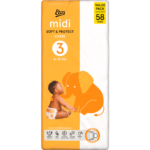 Etos Soft & Protect luiers maat 3 | 58 stuks