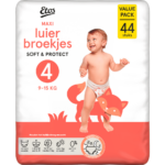Etos Soft & Protect luierbroekjes maat 4 | 44 stuks