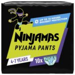 Pampers luierbroekjes maat 4 – 7 | 10 stuks
