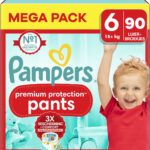 Pampers Premium Protection Pants luierbroekjes maat 6 | 90 stuks