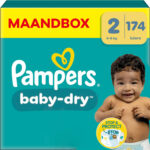 Pampers Baby Dry luiers maat 2 | 174 stuks