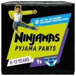 Pampers luierbroekjes maat 8 – 1 | 9 stuks