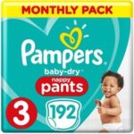 Pampers Baby Dry Pants luierbroekjes maat 3 | 192 stuks