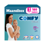 Confy luiers maat 3 | 180 stuks