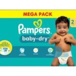 Pampers Baby Dry luiers maat 2 | 124 stuks