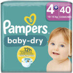 Pampers Baby Dry luiers maat 4+ | 80 stuks