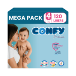 Confy luiers maat 4 | 120 stuks