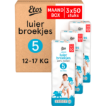 Etos Soft & Protect luierbroekjes maat 5 | 150 stuks