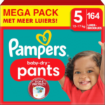 Pampers Baby Dry Pants luierbroekjes maat 5 | 164 stuks