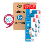 Etos luiers maat 5+ | 174 stuks