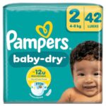 Pampers Baby Dry luiers maat 2 | 42 stuks