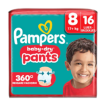 Pampers Baby Dry Pants luierbroekjes maat 8 | 16 stuks