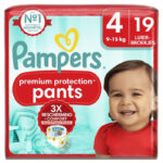 Pampers Premium Protection Pants luierbroekjes maat 4 | 19 stuks