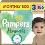 Pampers Harmonie luiers maat 3 | 186 stuks