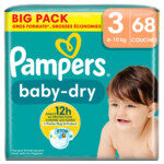 Pampers Baby Dry luiers maat 3 | 68 stuks