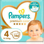 Pampers Premium Care luiers maat 4 | 136 stuks